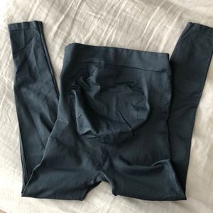 Blanqi maternity leggings, beautiful blue, size M
